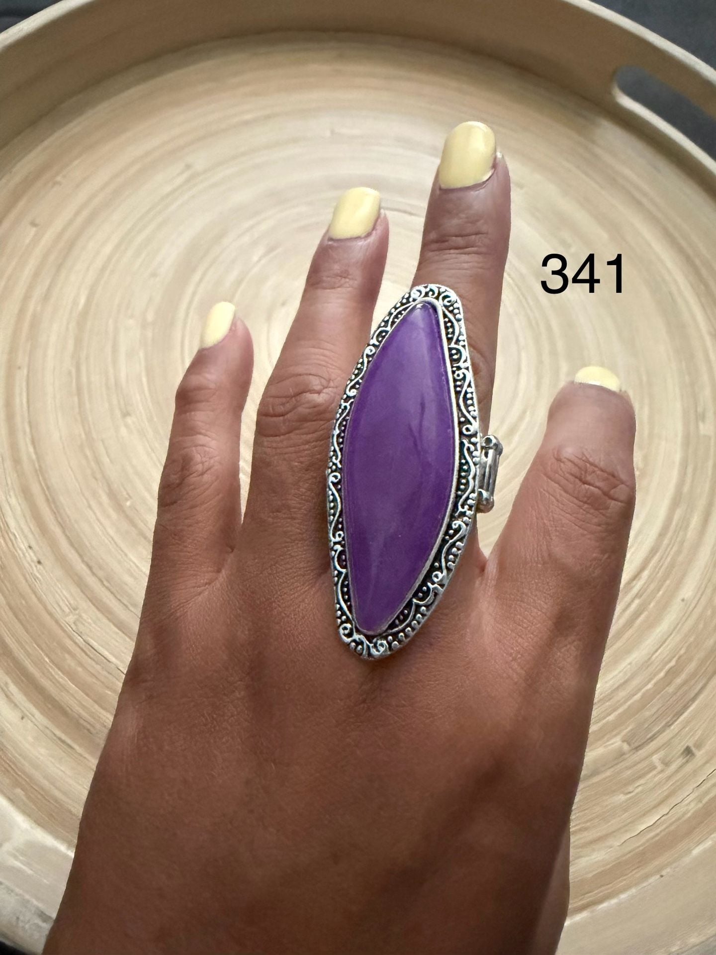 341 Vintage Purple Ring Paparazzi